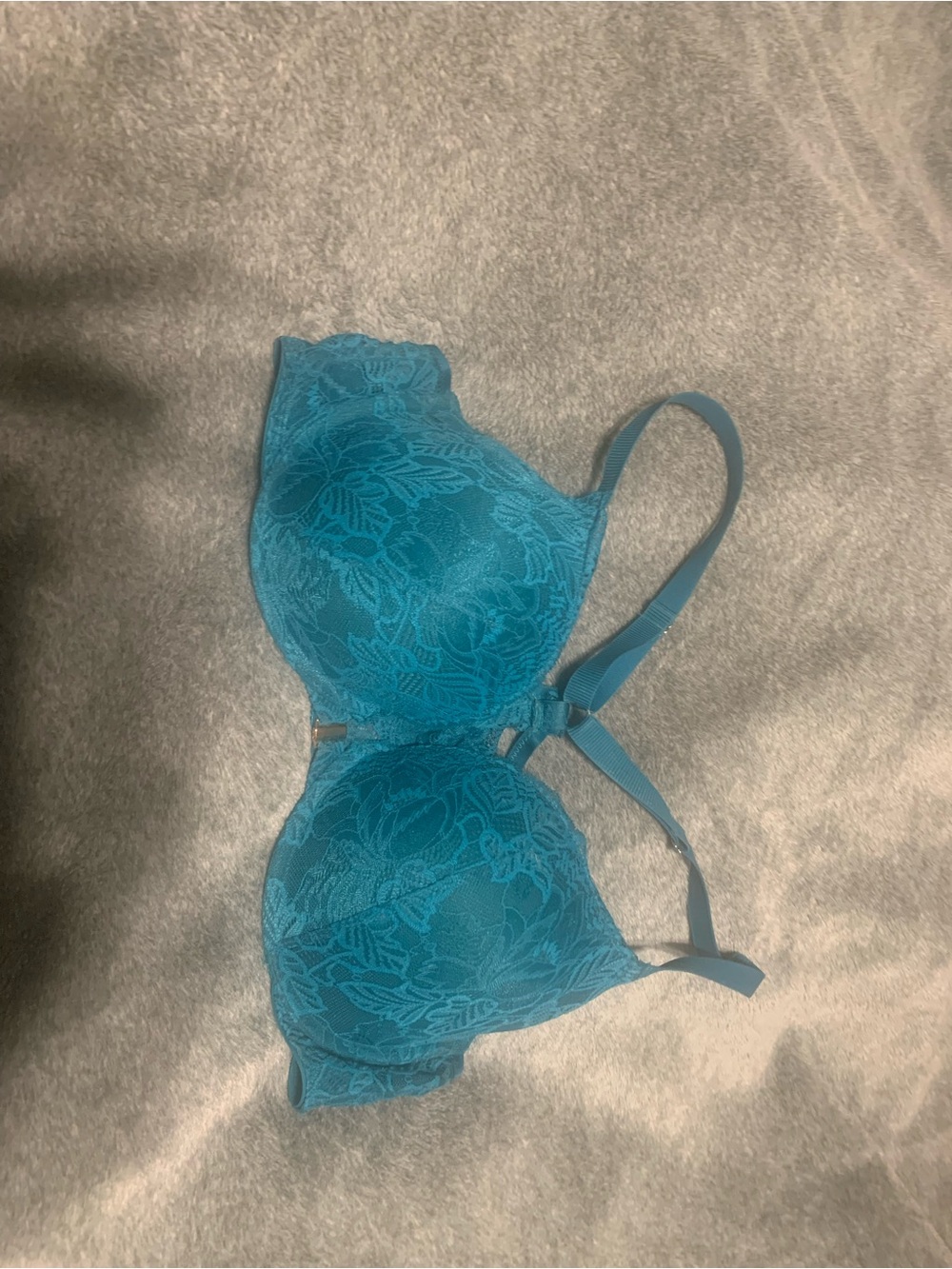 Auden Teal Lace Push-Up Bra